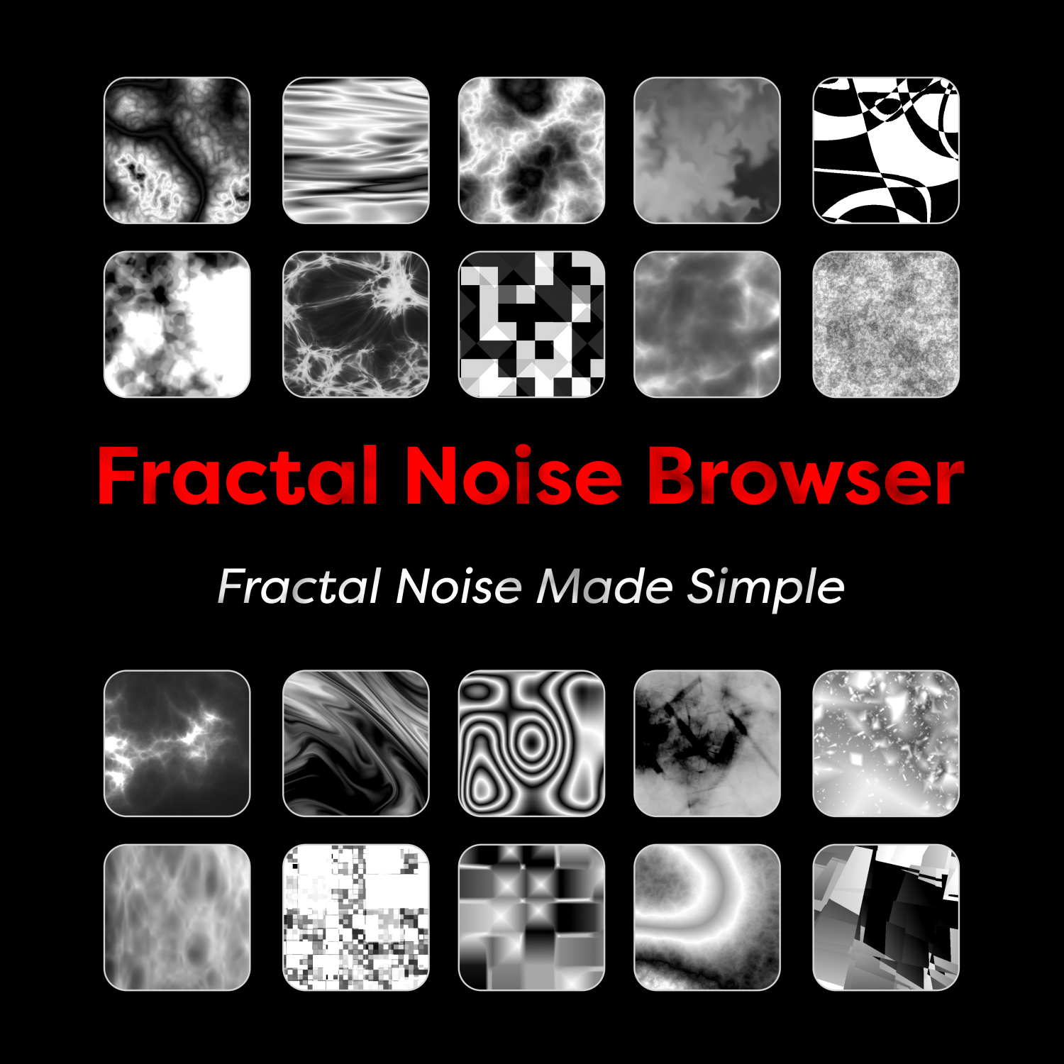 Fractal Noise Browser for After Effects